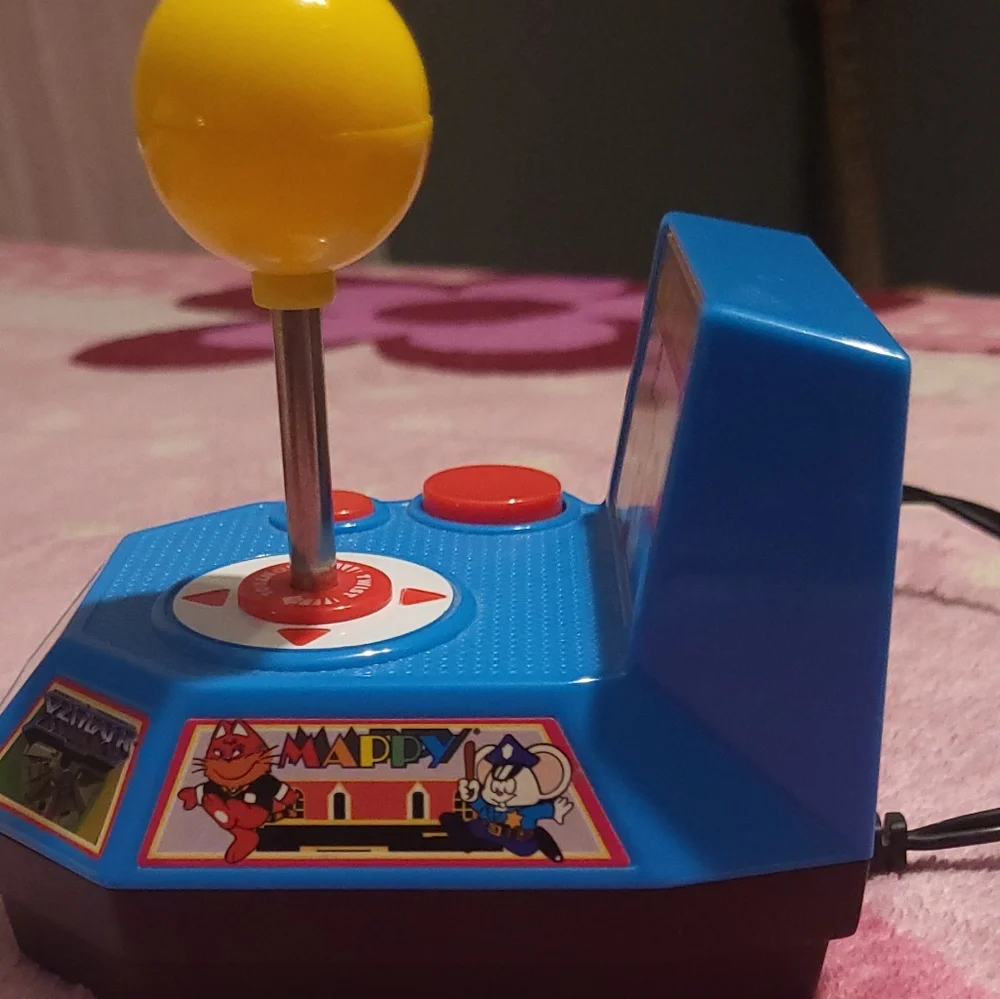 The Limited Blue and Yellow Arcade Console